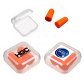 Ear Plugs w/ Case By XINDA (1 3/8"x1 3/8"x5/8")